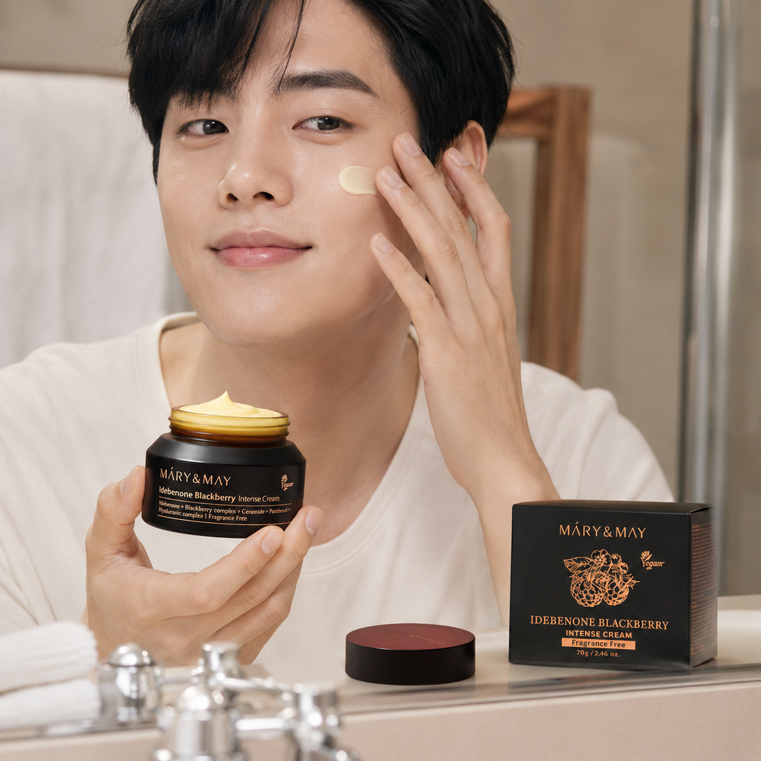 Idebenone Blackberry Intense Cream