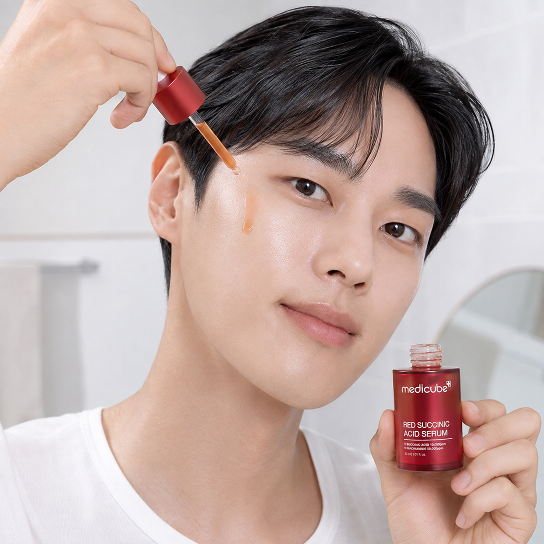 Red Succinic Acid Serum