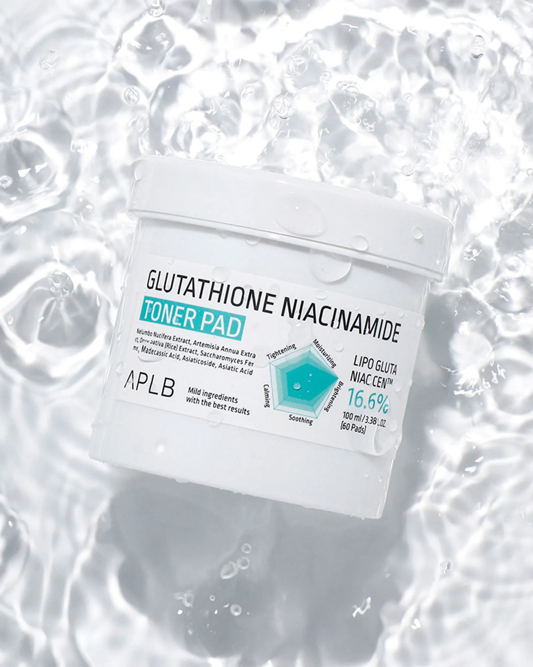 Glutathione Niacinamide Toner Pad