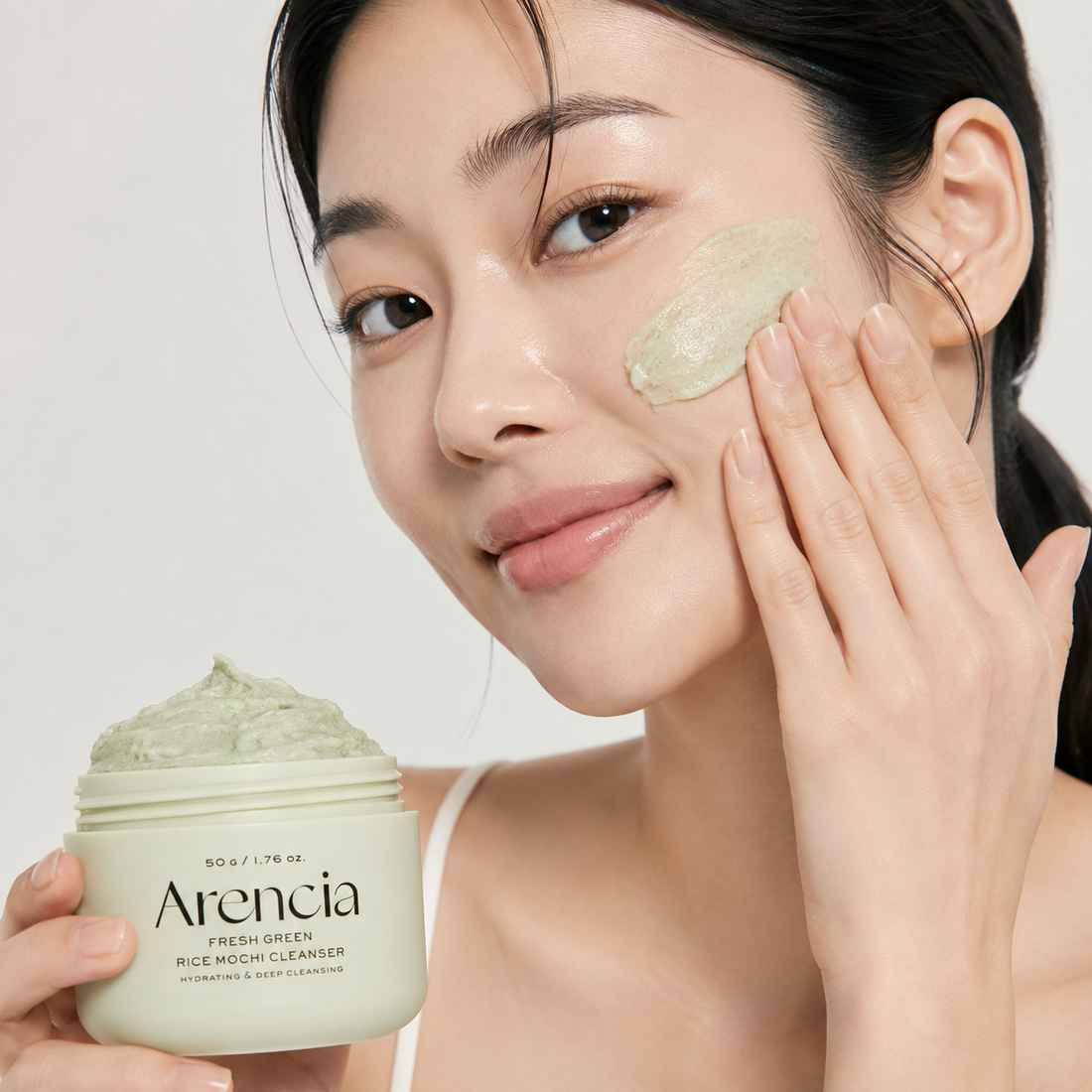 Fresh Green Rice Mochi Cleanser