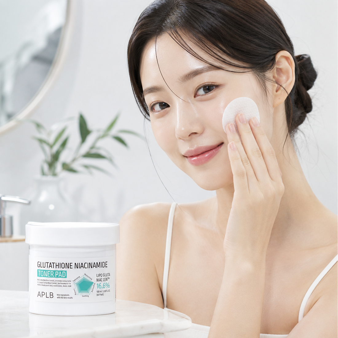Glutathione Niacinamide Toner Pad
