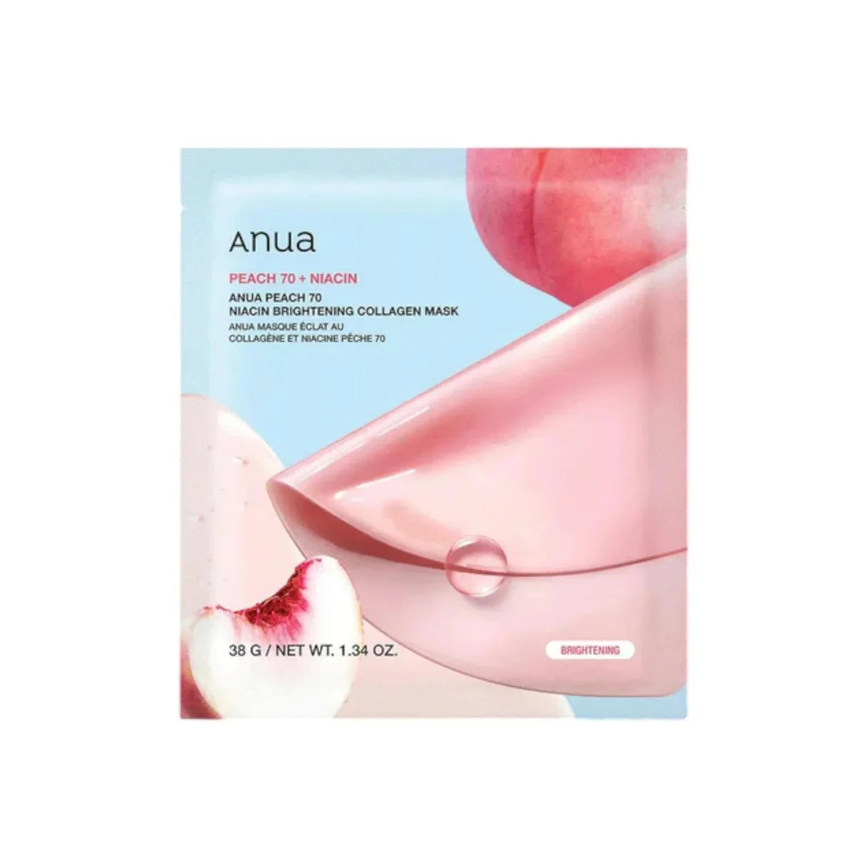 Peach 70 Niacin Brightening Collagen Mask
