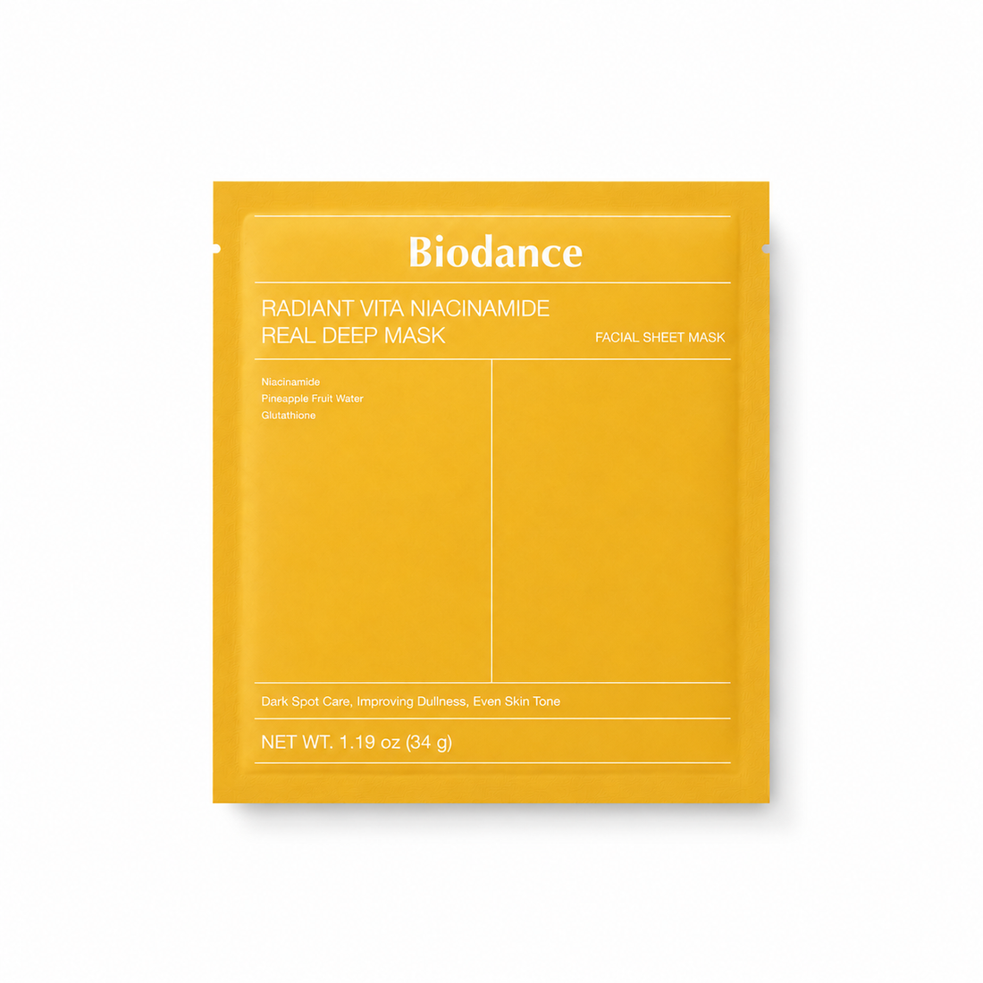 Radiant Vita Niacinamide Real Deep Mask